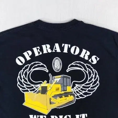 [BUNJANG] US Army 11th Airborne 6th Engineer Battalion T-Shirt (Medium) / 미육군 공수공병 반팔 티셔츠 M