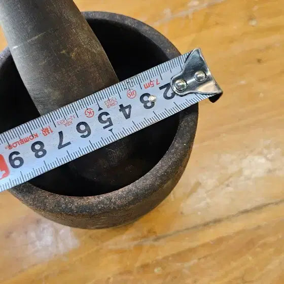 [BUNJANG] Old Style Cast Iron Mortar / 옛멋. 무쇠 약절구. 높11. 지름10