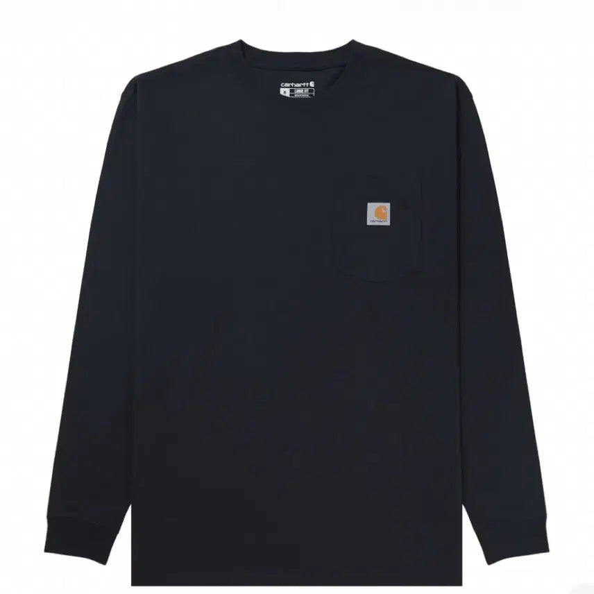 [BUNJANG] Carhartt Long Sleeve Black T-Shirt / 칼하트 롱슬리브 블랙
