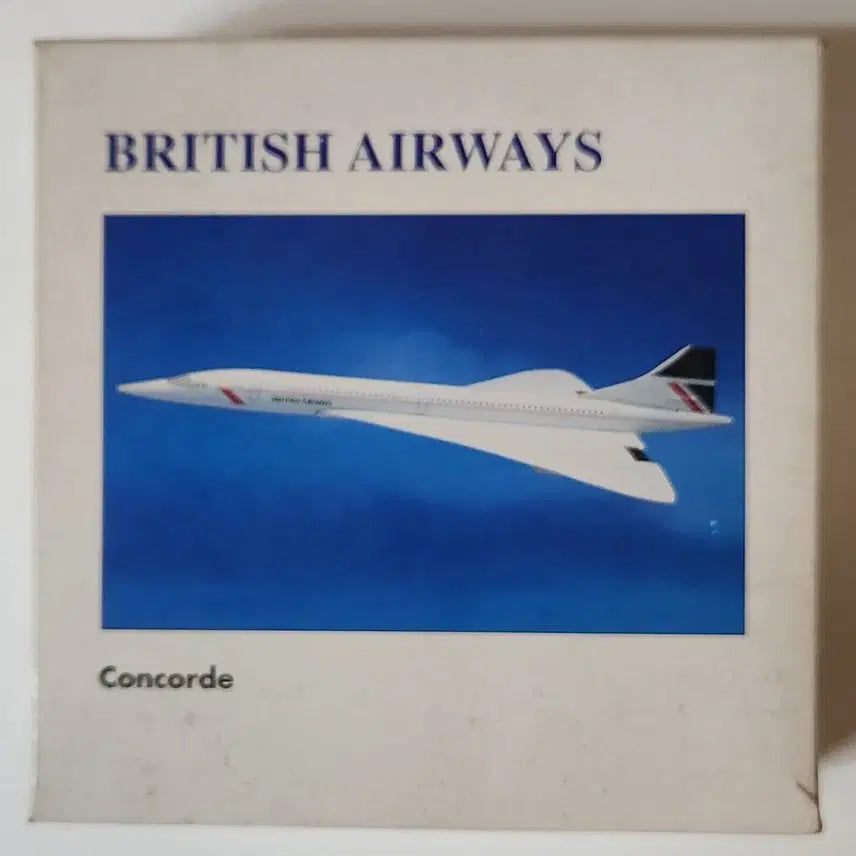 [BUNJANG] Herpa British Airways Concorde 1:500 Model / Herpa British Airways Concord 항공기 모형