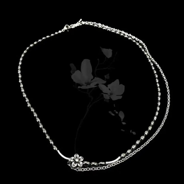 [SOLD OUT] 미애 목걸이 디지털 플라워 digital flower necklace