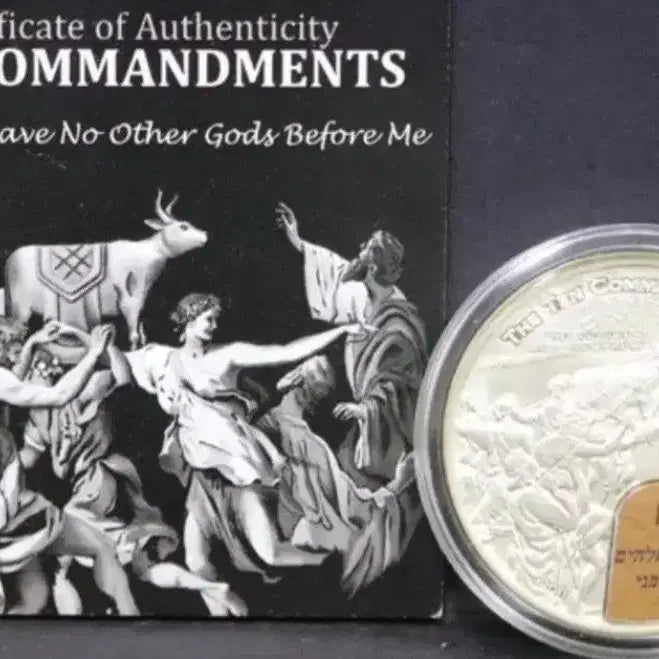 [BUNJANG] 2011 Palau 1/2 oz Ten Commandments Proof Silver Coin / 팔라우 십계명 1/2온스 프루프 은화
