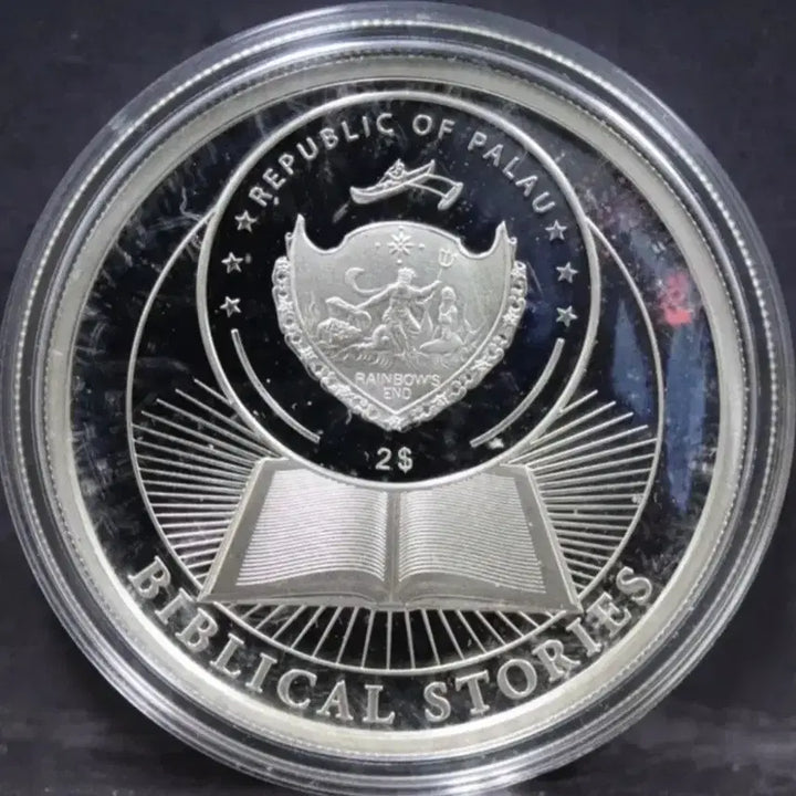 [BUNJANG] 2011 Palau 1/2 oz Ten Commandments Proof Silver Coin / 팔라우 십계명 1/2온스 프루프 은화