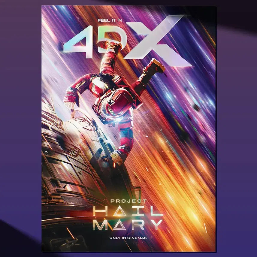 [BUNJANG] Project Hail Mary 4DX Poster (A3) / 프로젝트 헤일메리 4DX 포스터