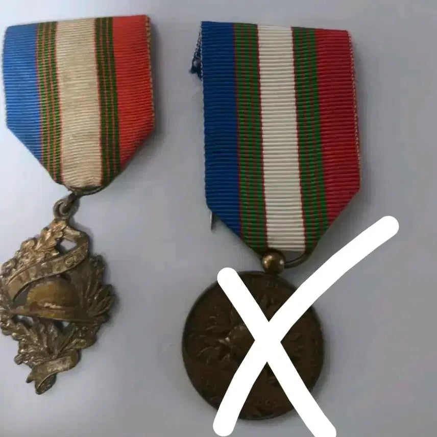[BUNJANG] French WWI Veteran Medal / 1차 대전기 훈장/프랑스/전후 수여