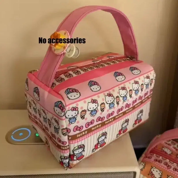 [BUNJANG] Hello Kitty Pink Tote Bag / 헬로키티 핑크 토트백 가방