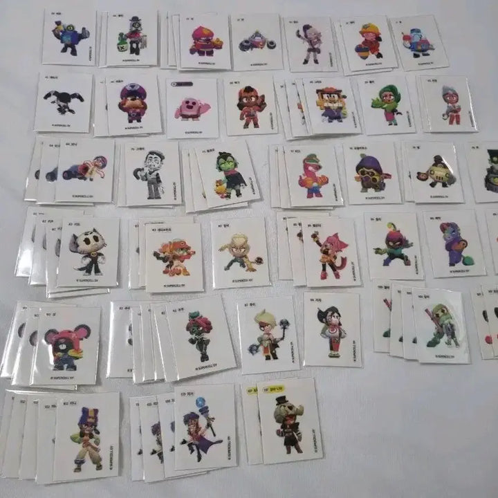 [BUNJANG] Brawl Stars Sticker Collection Swap / 브롤스타즈 띠부씰 교환,판매,구매