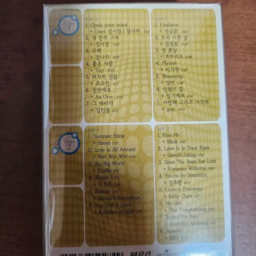 [BUNJANG] Jang Nara Nonstop OST (Youth Sitcom) Cassette Tape / 장나라 논스톱 O.S.T (청춘시트콤)카세트 테이프