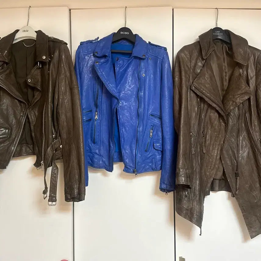 [BUNJANG] Real Lambskin Leather Rider Jacket / 새상품)리얼 양가죽 가죽자켓 빈티지 가죽 자켓 아우터 레더 가죽자켓 라이
