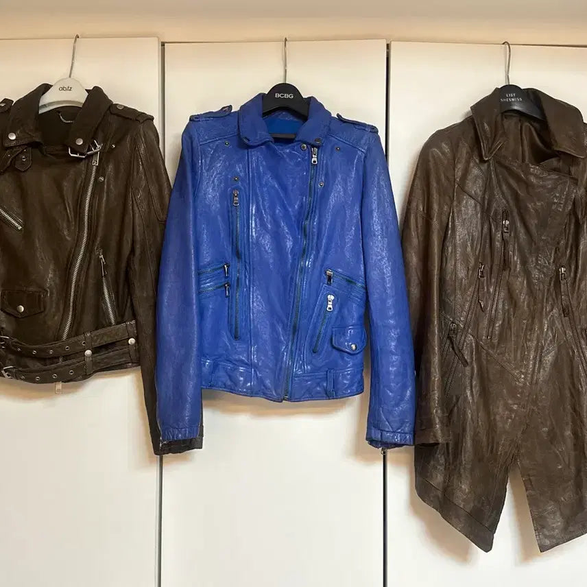 [BUNJANG] Real Lambskin Leather Rider Jacket / 새상품)리얼 양가죽 가죽자켓 빈티지 가죽 자켓 아우터 레더 가죽자켓 라이