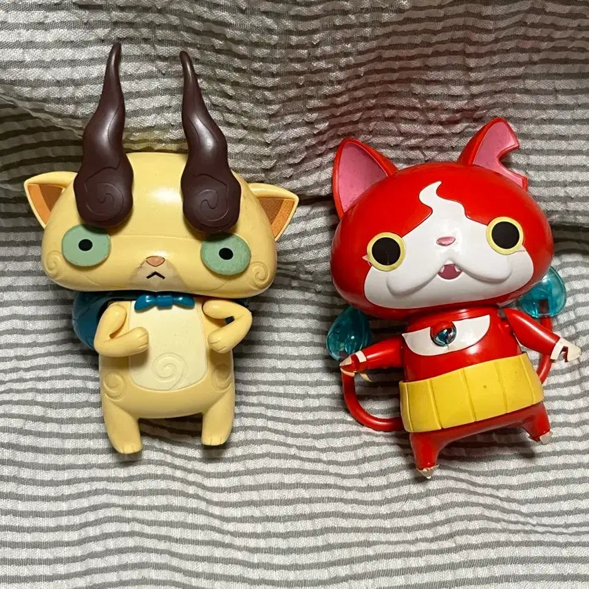 [BUNJANG] Yo-kai Watch Jibanyan &amp; Komasan Bundle Set Plastic Model Kit / 일괄) 요괴워치 프라모델