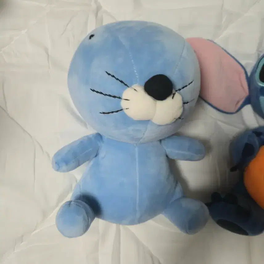 [BUNJANG] Large Stitch Bonobono Plush Toy (30cm) / 대형인형 30cm 스티치 보노보노 큰인형 뽑기인형 인형모음 디즈니