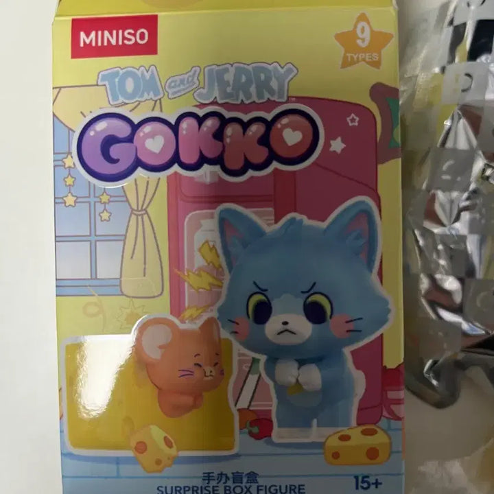 [BUNJANG] Miniso Tom and Jerry GOKKO Surprise Figure / 미니소 톰과제리 GOKKO 서프라이즈 피규어