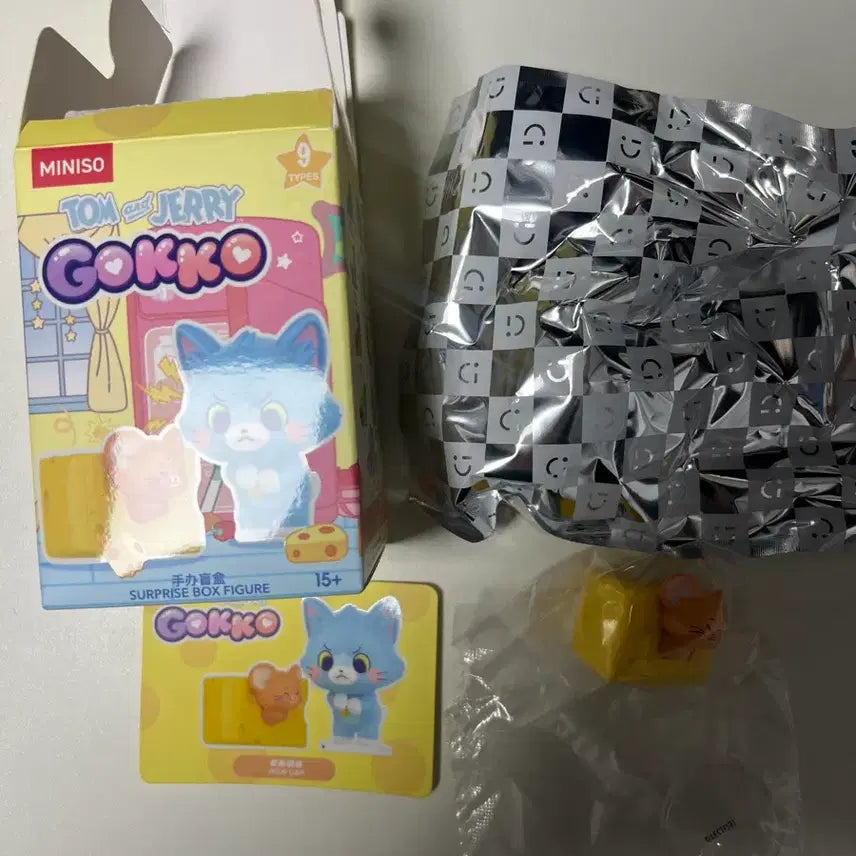 [BUNJANG] Miniso Tom and Jerry GOKKO Surprise Figure / 미니소 톰과제리 GOKKO 서프라이즈 피규어