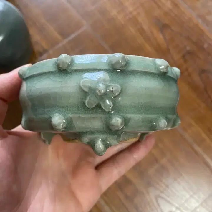 [BUNJANG] Authentic Late Qing Dynasty Longquan Celadon Vase / 진품 청나라후기 용천요(운송시간12일)