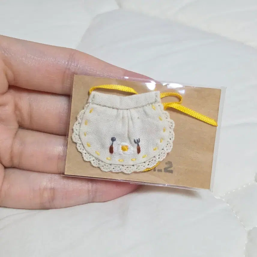 [BUNJANG] Mini Bib Apron for Ball-Jointed Dolls / 솜인형 구관 미니 턱받이 앞치마