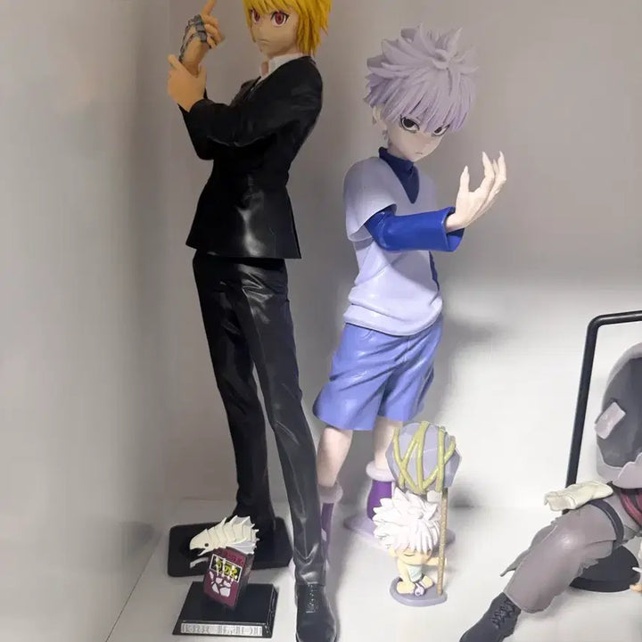 [BUNJANG] Hunter x Hunter Grandista Killua &amp; Kurapika Figures Bundle Set (Unsealed) / 헌터헌터 그란디스타 키르아 크라피카 피규어 일괄 개봉