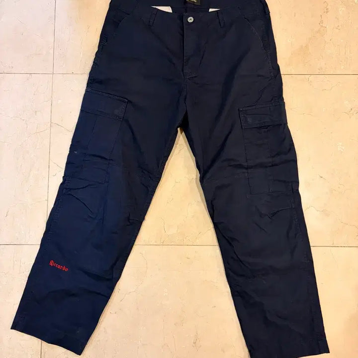 [BUNJANG] Riccardo Navy Cargo Pants L / (L) Riccardo 네이비 카고팬츠
