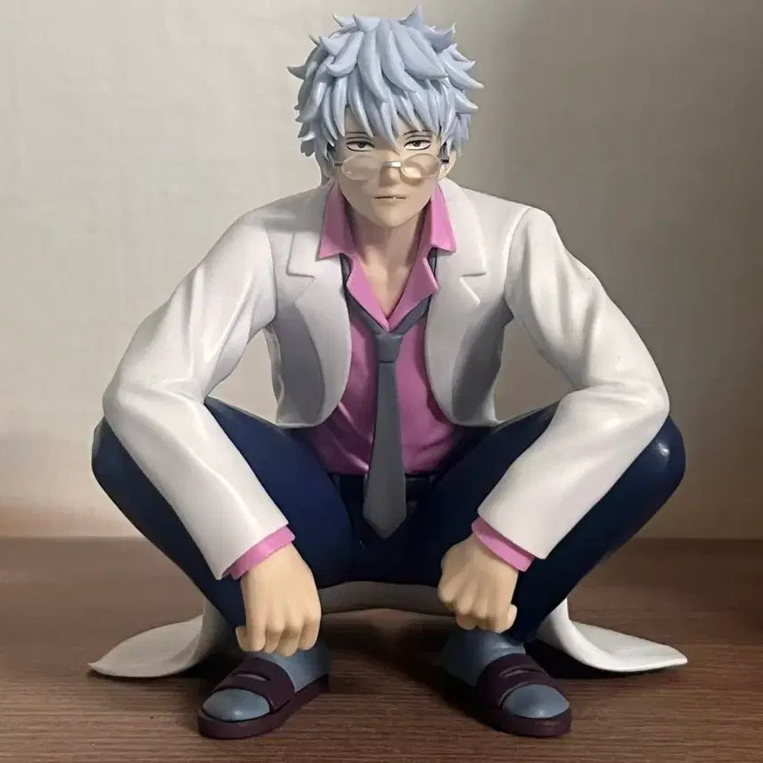 [BUNJANG] Gintama Gintoki 3rd Year Class Z Gintachi Figure / 은혼 3학년 Z반 긴파치 피규어 삼젯 긴토키
