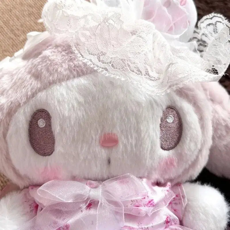 [BUNJANG] My Melody Ribbon Plush Doll / [새상품/바로발송] 마멜 마이멜로디 리본 인형 봉제인형 누이 방꾸