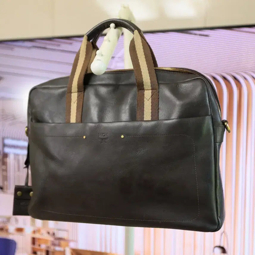 [BUNJANG] MCM Leather Tote Bag / 너무 튀지 않아서 더 멋있는 색감 MCM