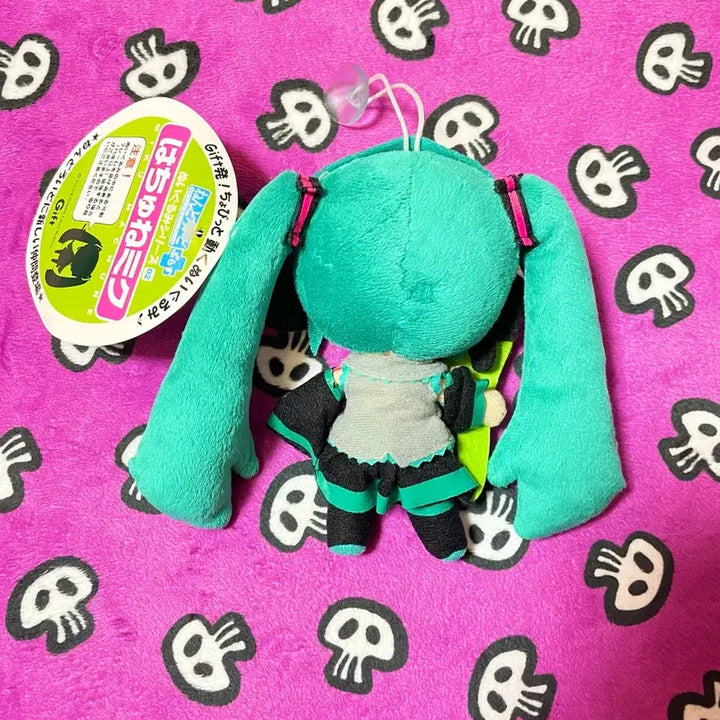 [BUNJANG] Genuine Hatsune Miku V Flower Ver. Doll Strap / 레어]정품 하츠네미쿠 파ver 인형 스트랩 (택ㅇ)