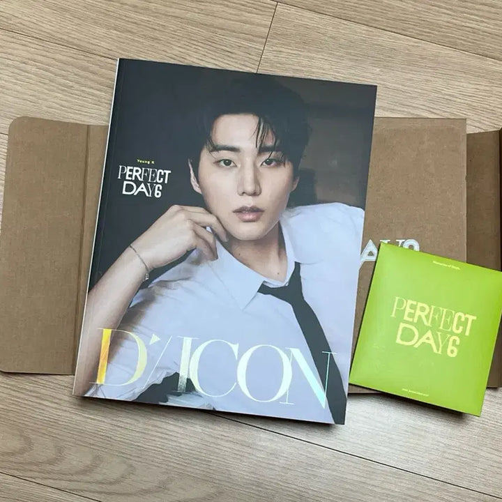 [BUNJANG] DAY6 Young K Dicon Magazine + Polaroids / 데이식스 영케이 디아이콘 잡지+폴라