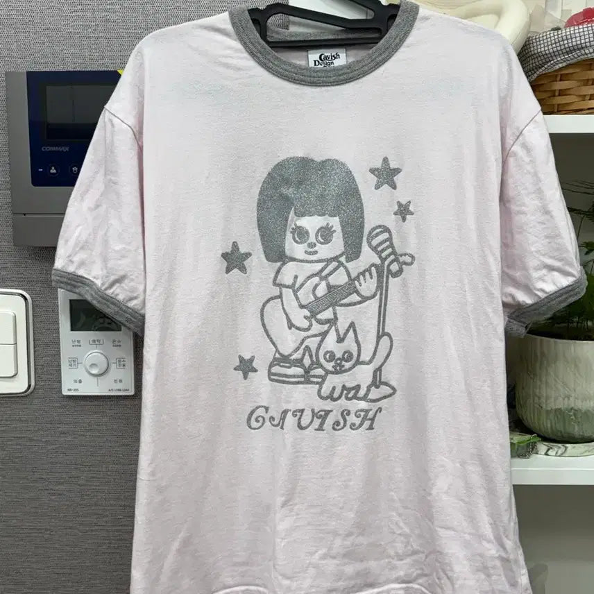 [BUNJANG] KAVISH Levv. Brown Pink Top / 카비시 렐보브라운 핑크