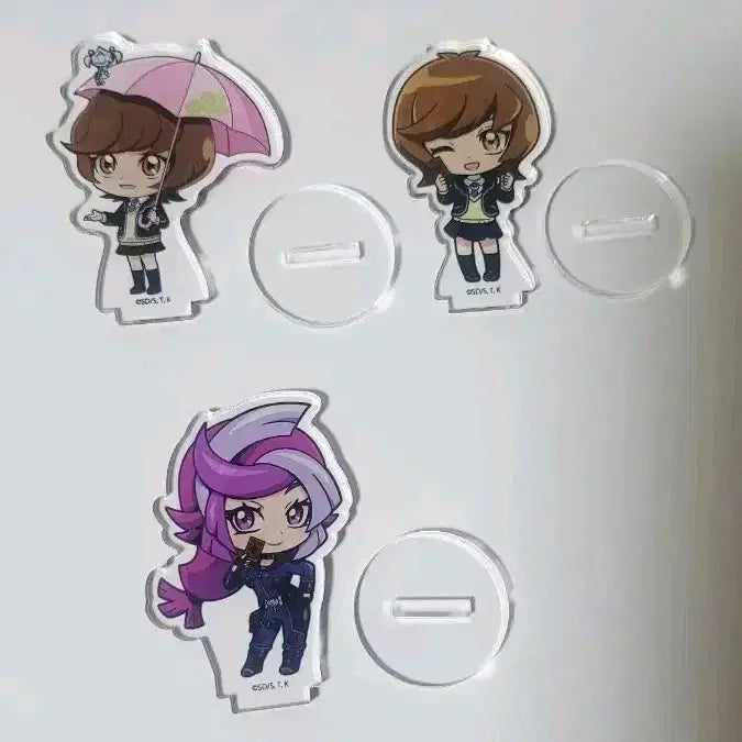 [BUNJANG] Yu-Gi-Oh! VRAINS Heroines Mini Acrylic Stand Set / 유희왕 브레인즈 / 히로인 미니아크릴 스탠드 3종 일괄