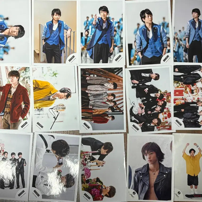 [BUNJANG] Arashi Sho Sakurai Bundle Set 15 Photocards / 아라시 사쿠라이쇼 위주 쥬니어 샵사 샵샤 일괄 15장