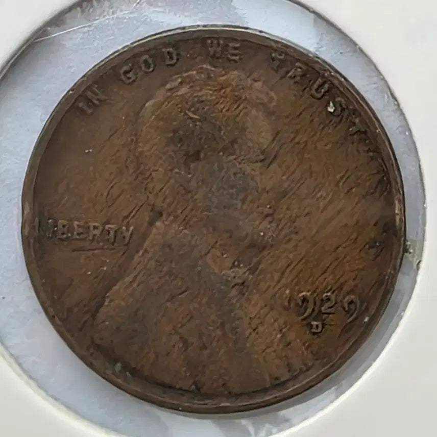 [BUNJANG] 1929-D Lincoln Cent Penny / 링컨 1센트 1929_D 년도 덴버 페니