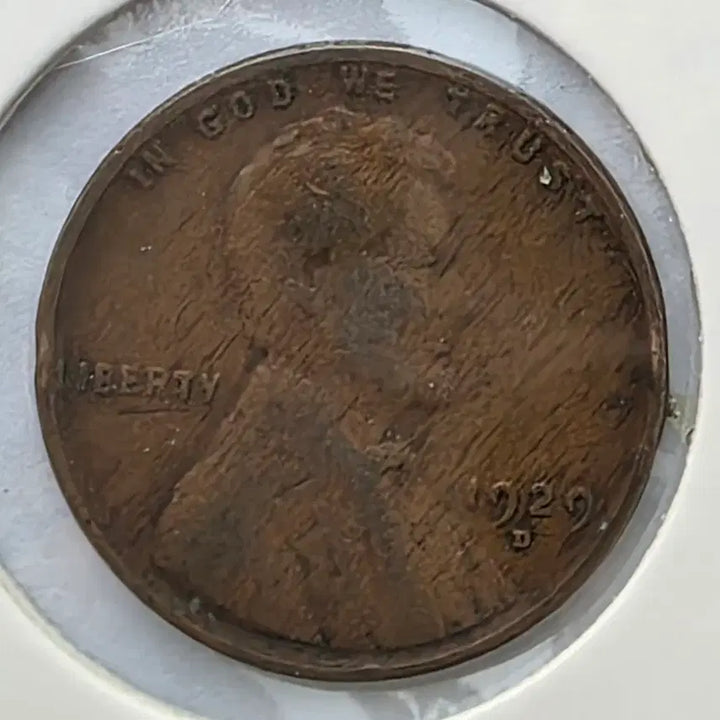 [BUNJANG] 1929-D Lincoln Cent Penny / 링컨 1센트 1929_D 년도 덴버 페니