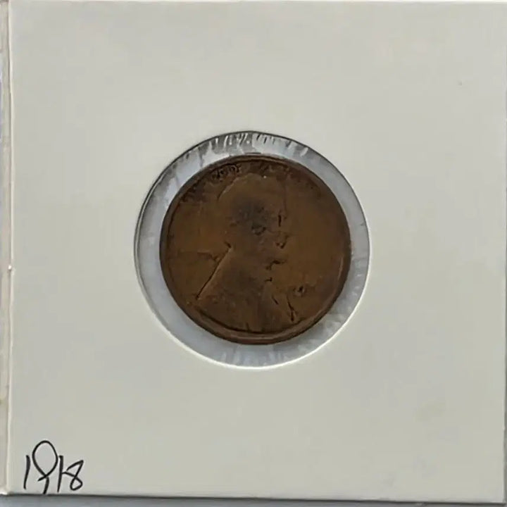 [BUNJANG] 1918 Lincoln Cent Philadelphia Penny / 링컨 1센트 1918년도 필라델피아 페니