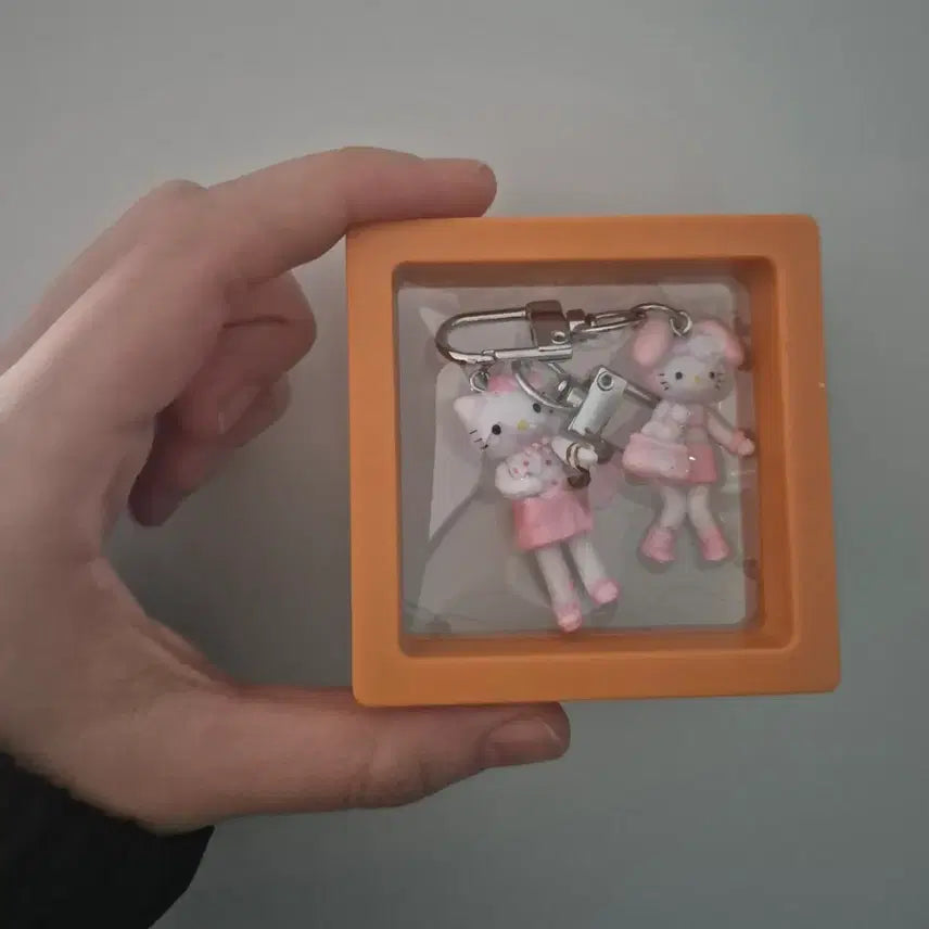 [BUNJANG] Long Legged Kitty Mini Me Keyring Set / 롱다리 키티 미니미 키링 세트