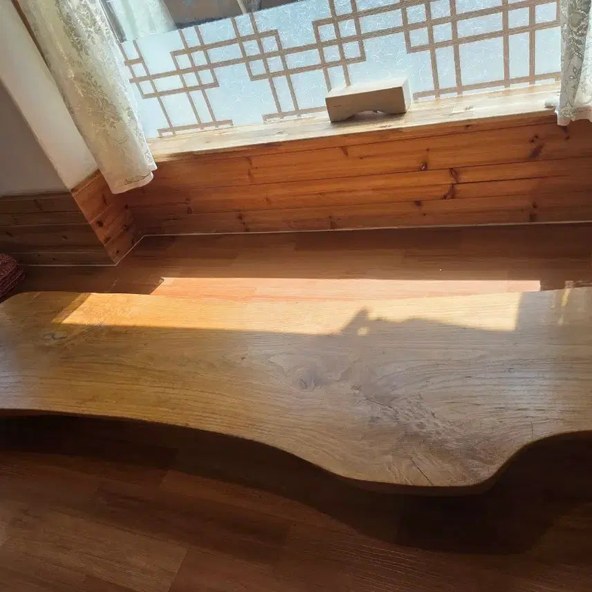 [BUNJANG] Solid Walnut Tea Table / 밤나무 차탁