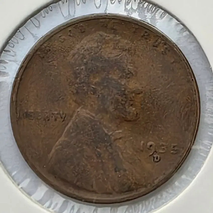 [BUNJANG] 1935-D Lincoln Cent Error Penny (Denver Mint) / 링컨 1센트 1935_D 년도  덴버 에러 페니