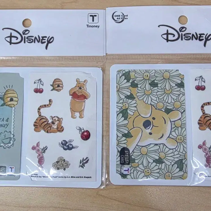 [BUNJANG] Winnie the Pooh Tmoney Transportation Card (Pooh, Piglet) / 곰돌이 푸 티머니 교통카드 (푸, 피글렛)