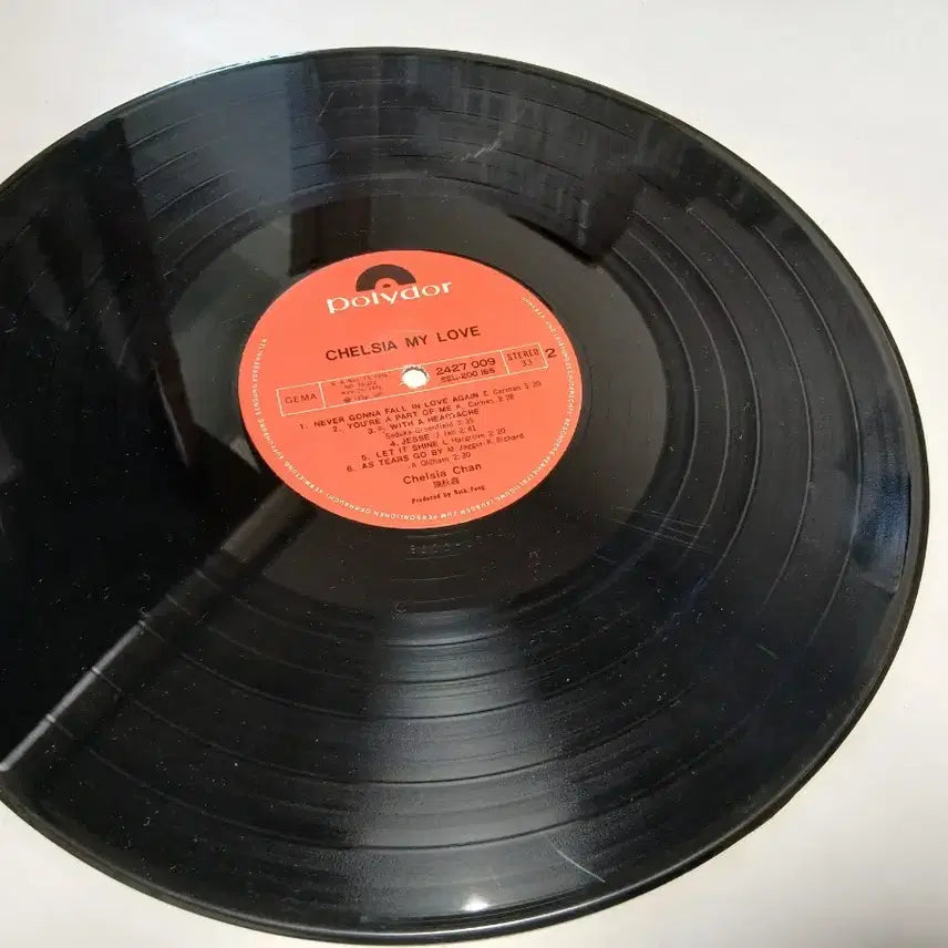[BUNJANG] Chelsea Chan LP Record / Chelsia Chan  LP 음반 진추하