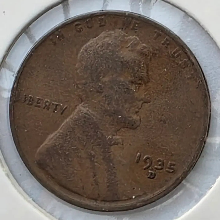 [BUNJANG] 1935-D Lincoln Cent Denver Penny / 링컨 1센트 1935_D 년도 덴버 페니