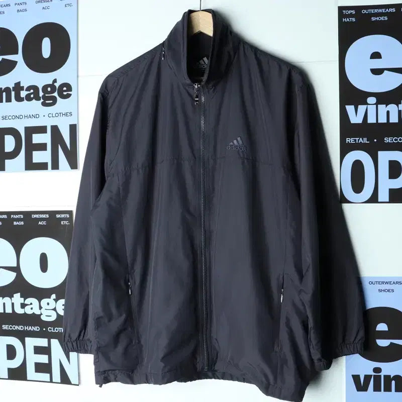 [BUNJANG] Adidas 90s Zip-Up Windbreaker Jumper Jacket / (M-2XL) 아디다스 집업 바람막이 점퍼자켓 90s 년대-18631