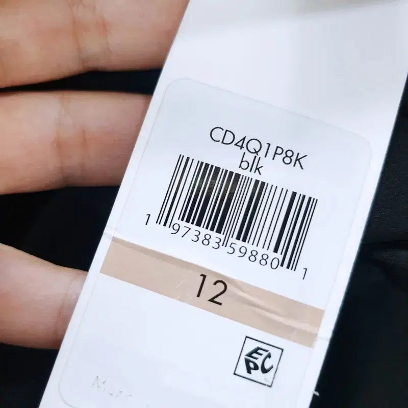 [BUNJANG] Calvin Klein Elastane Black Dress / 캘빈클라인 엘라스틴 블랙 원피스