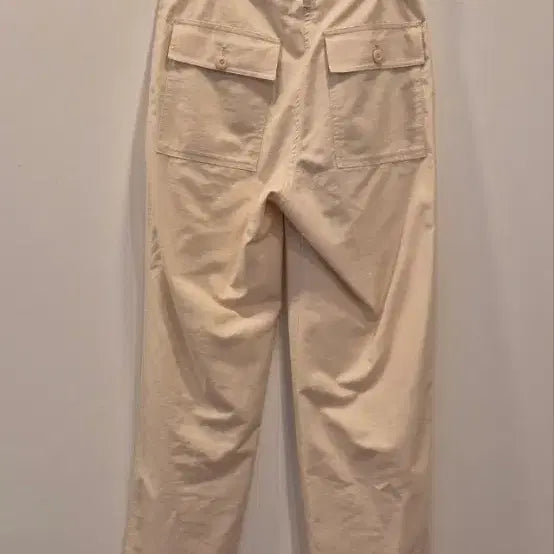 [BUNJANG] Marithe Francois Girbaud Beige Cotton Pants S / 마리떼 프랑소와 저버 베이지 색상 면바지 S
