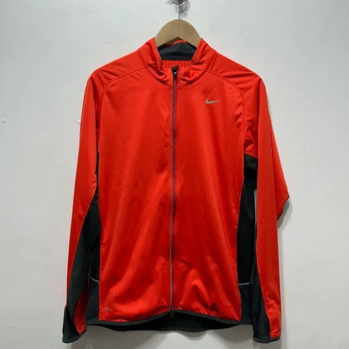 [BUNJANG] Nike Orange Windbreaker Jacket L / 나이키 오렌지 바람막이 자켓 L