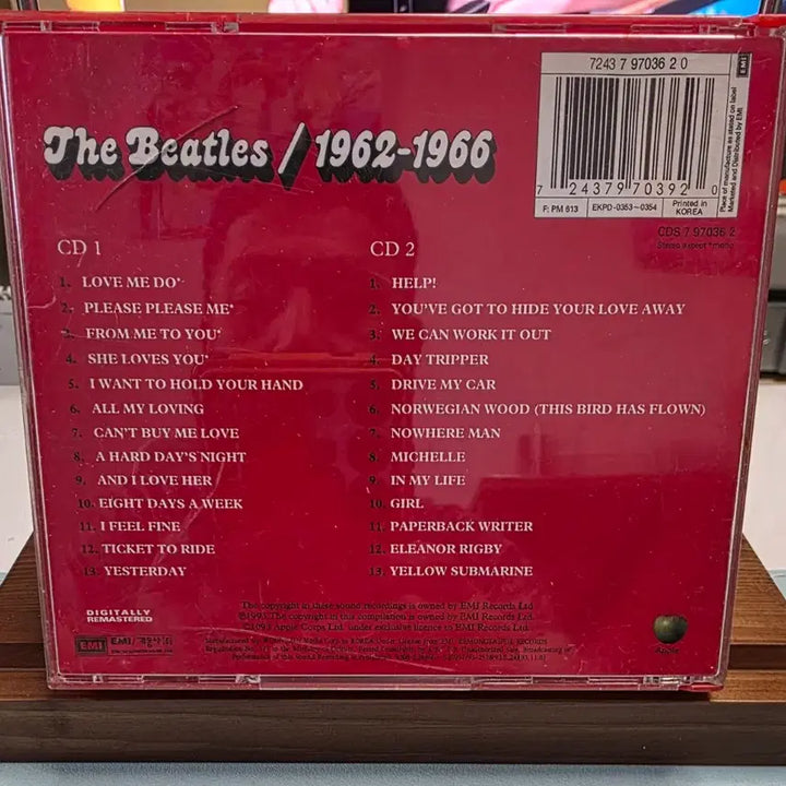 [BUNJANG] The Beatles 1962-1966 Compilation CD / 비틀즈 1962-1966 컴필레이션 CD