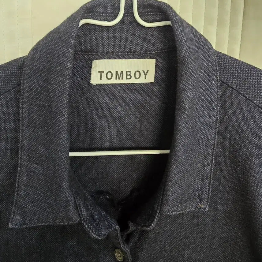 [BUNJANG] Tomboy Linen Shirt Jacket / 톰보이 린넨 셔츠형 자켓