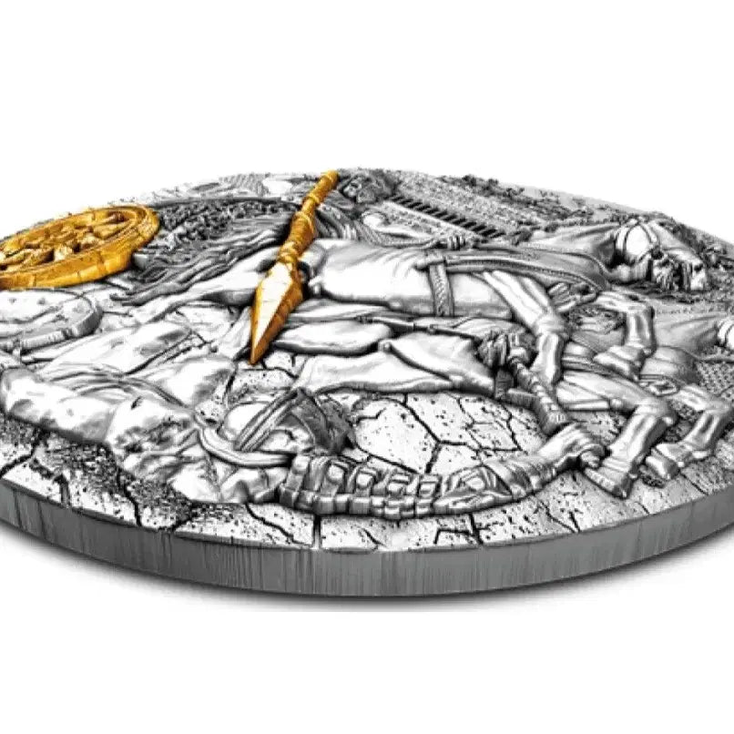 [BUNJANG] 2019 Niue 2 oz 99.9% Silver Chariot Coin / 2019년 니우에 2온스 고대 전차 (채리엇) 99.9% 실버 코인