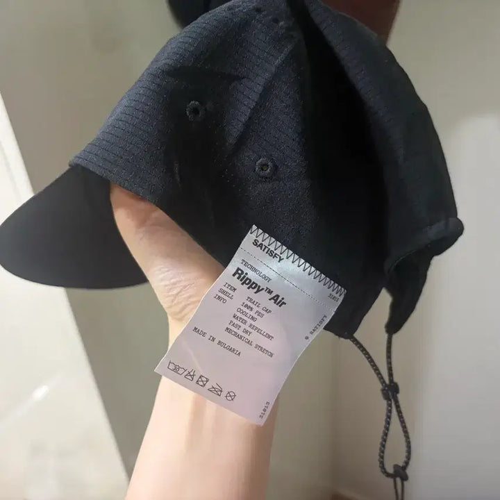 [BUNJANG] Satisfy Air Trail Cap Black / 새상품 satisfy 새티스파이 리피 에어 트레일 캡 블랙