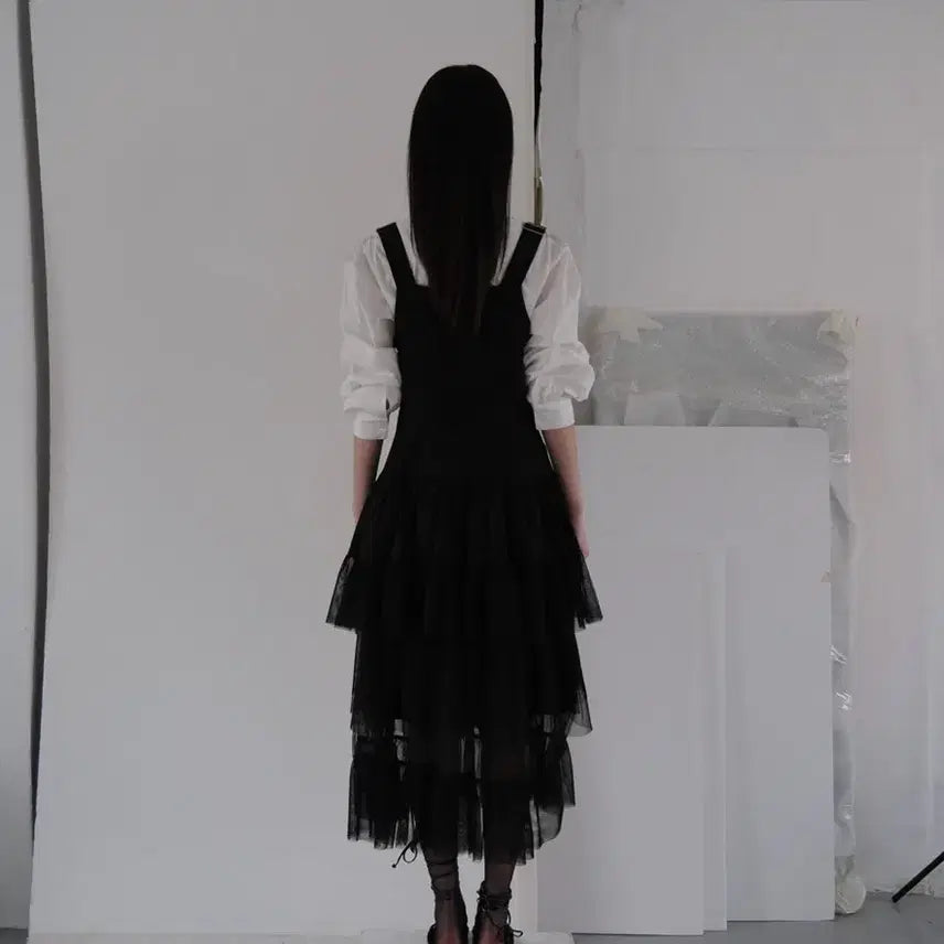 [BUNJANG] Lecon Dress Self-Wedding Overalls / 르콩 드레스, 촬영드레스, 2부드레스, 셀프웨딩드레스, 오버롤, 멜빵