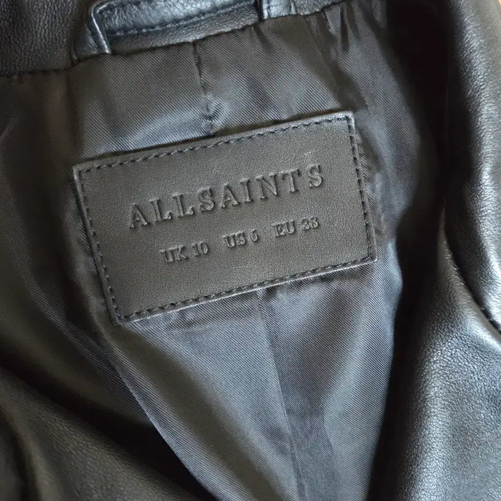 [BUNJANG] AllSaints Genuine Leather Rider Jacket / 올세인츠(ALLSAINTS) 양가죽자켓
