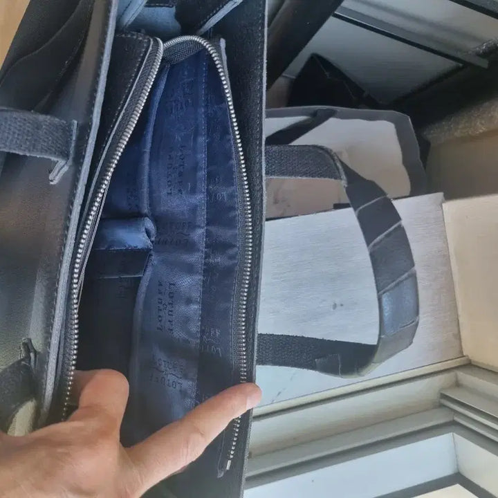 [BUNJANG] LOTUFF Leather Briefcase Bag / 로터프 서류가방